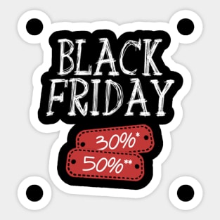 Black Friday T-shirts Sticker